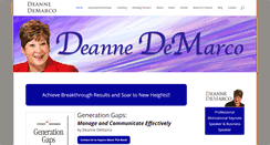 Desktop Screenshot of deannedemarco.com